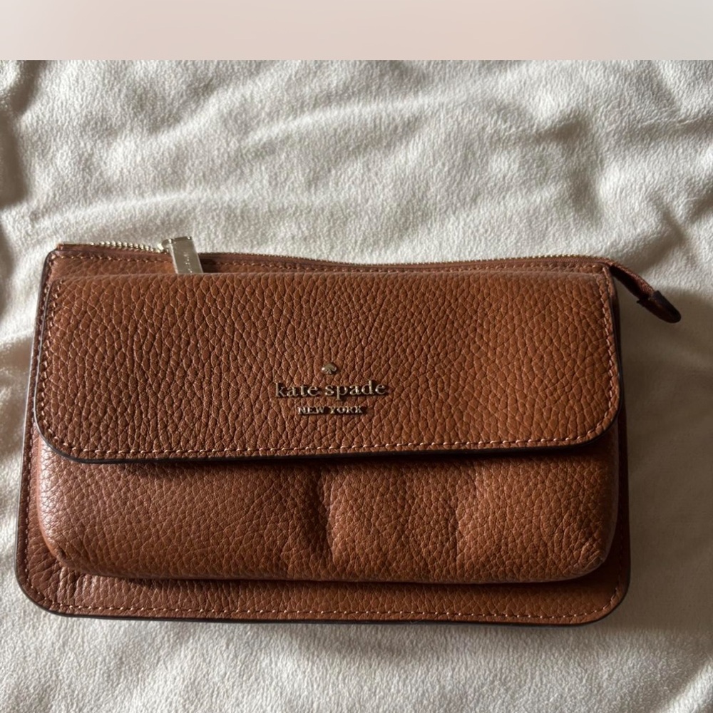 Kate Spade Brown Leather Bag